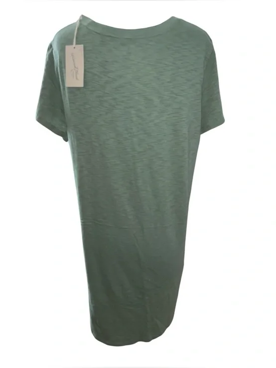NWT Mint Green Short Sleeve Tee Dress, P2P:21.5-24”, L:37” - Picture 2 of 7